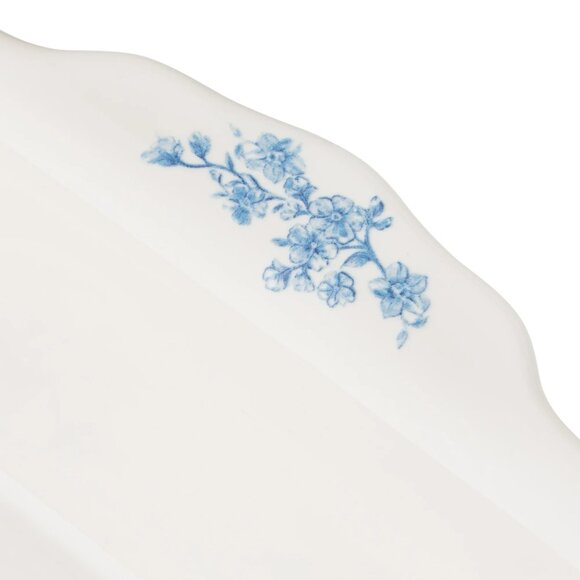 Pioneer Woman Agatha Baker W/ Polypropylene Lid 7"x11" Floral Small Rectangular - Picture 5 of 6